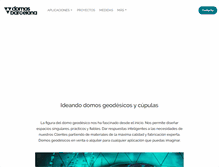 Tablet Screenshot of domosbarcelona.com